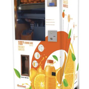 DISTRIBUTEUR ORANGE BOUTEILLE