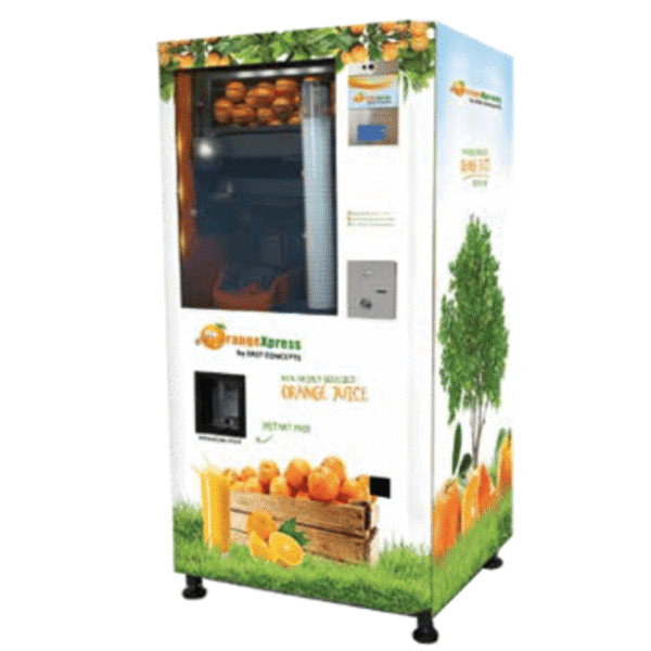 DISTRIBUTEUR ORANGE GOBELET